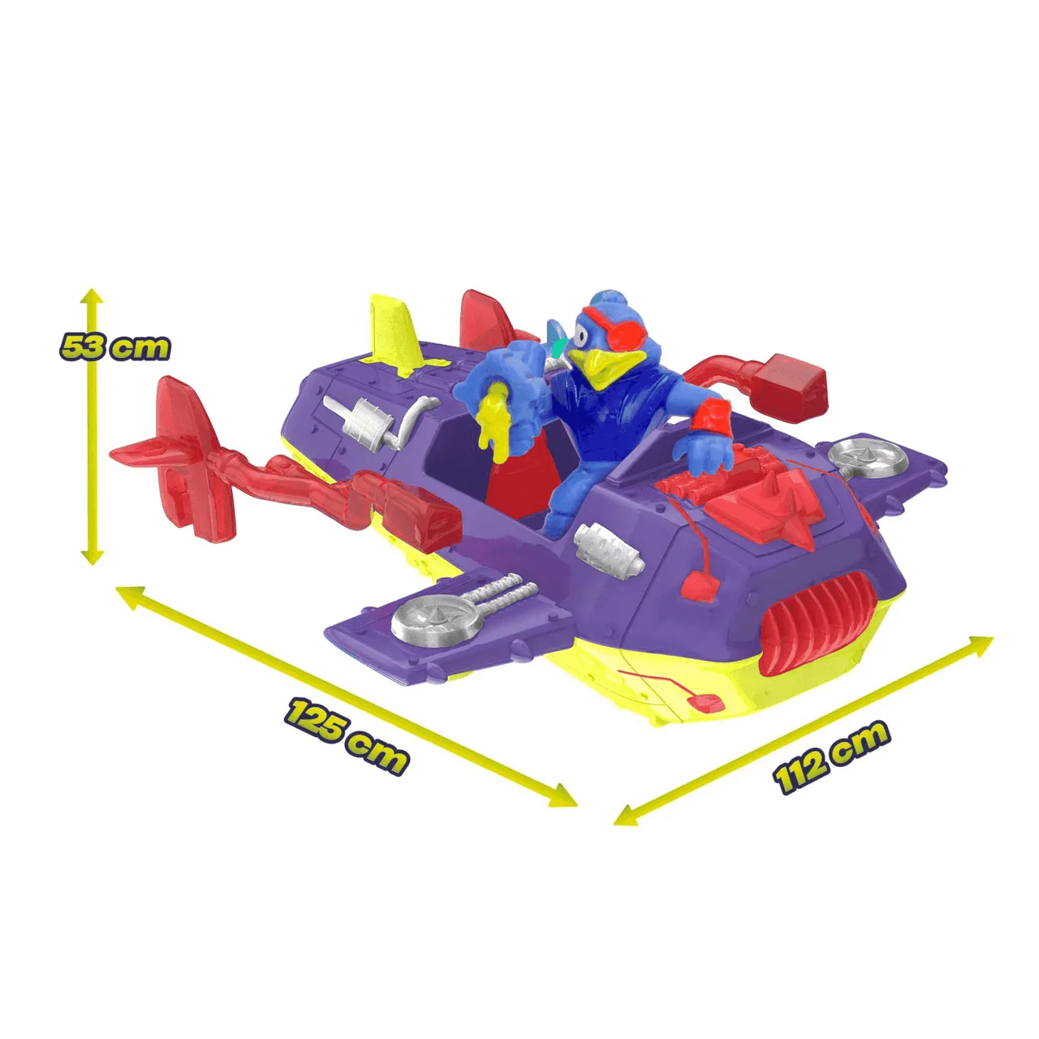 Metazells Vehicle Pack Collector Plane Purple