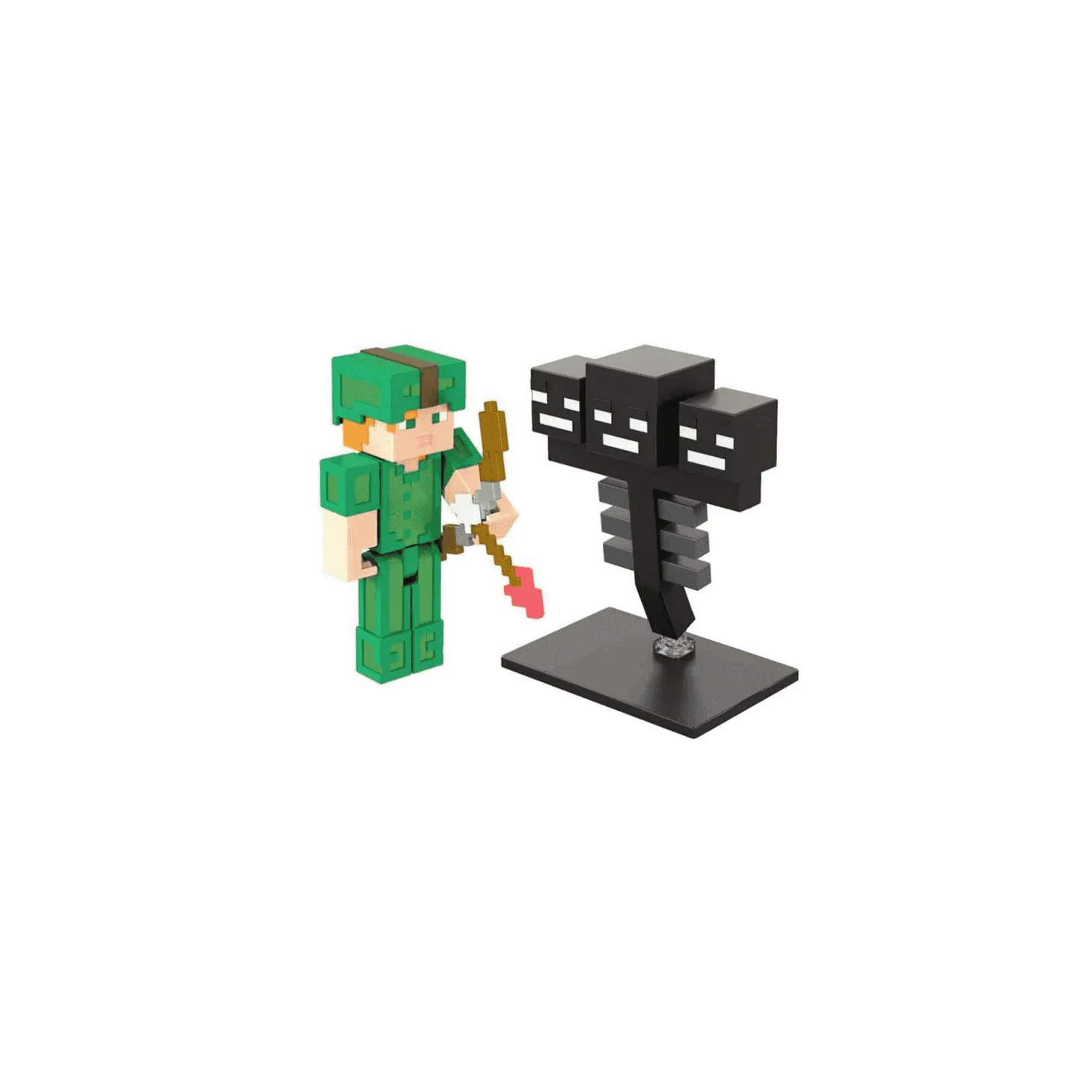 Minecraft Pack 2 Figuras Alex vs Wither Figures