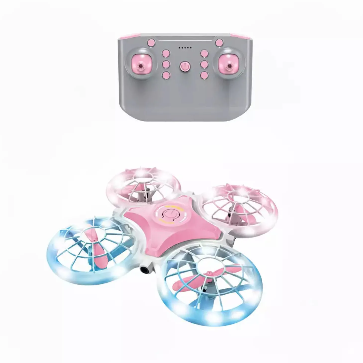 Mini Dron Led RC con Vuelo 360º