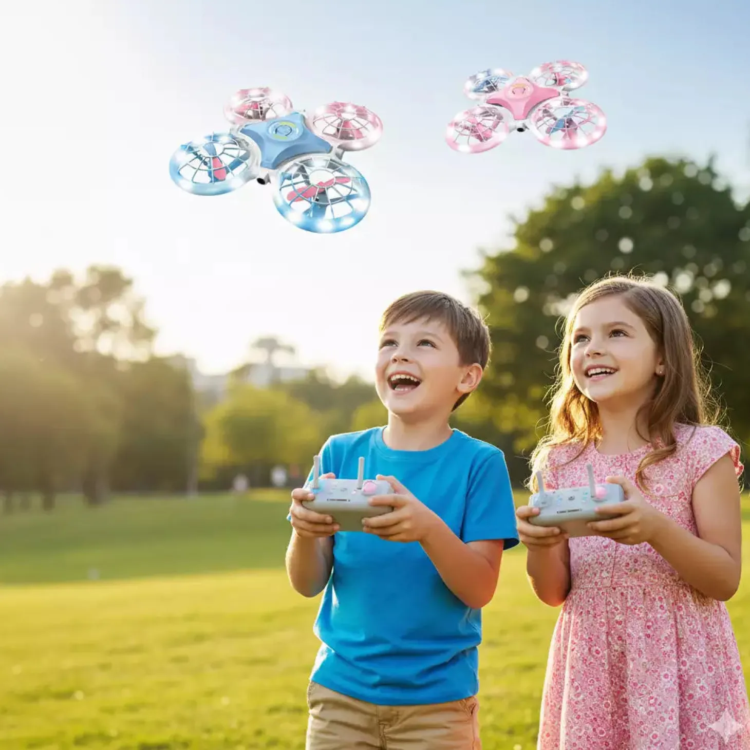 Mini Dron Led RC con Vuelo 360º