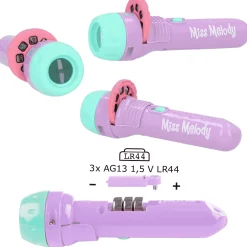 Miss Melody Linterna con Efectos Visuales