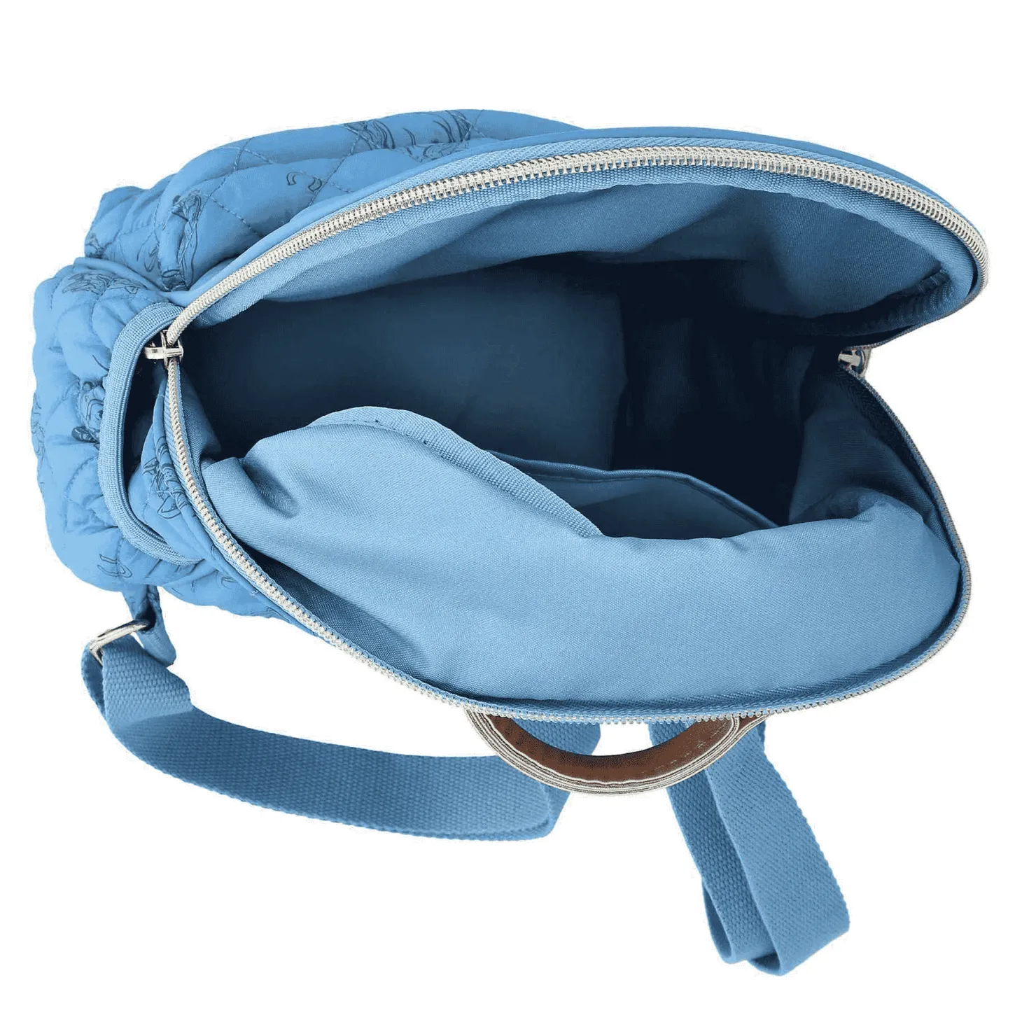 Miss Melody Mochila Blue Quilt