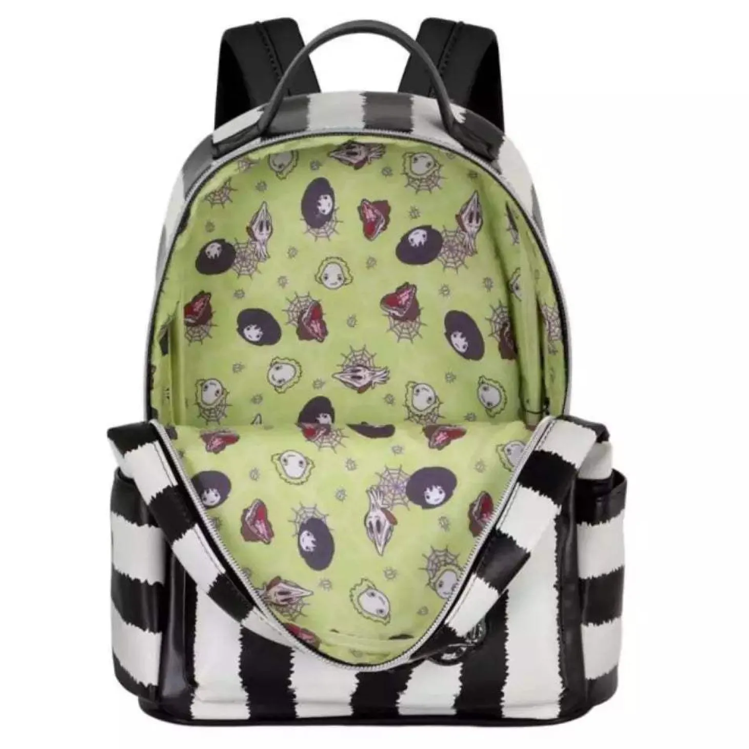 Mochila Beetlejuice Rayas Blanco y Negro Heady Stripes