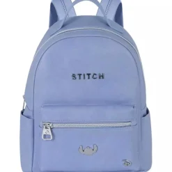 Mochila Bolso Stitch Azul Disney