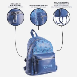 Mochila Casual de Polipiel con diseño de Stitch