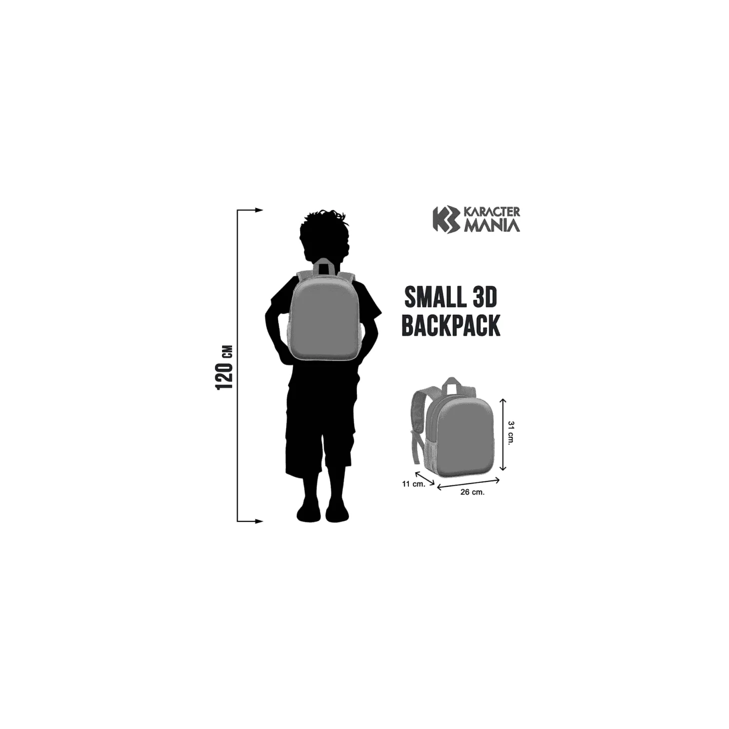 Mochila 3D de Minnie con Figaro