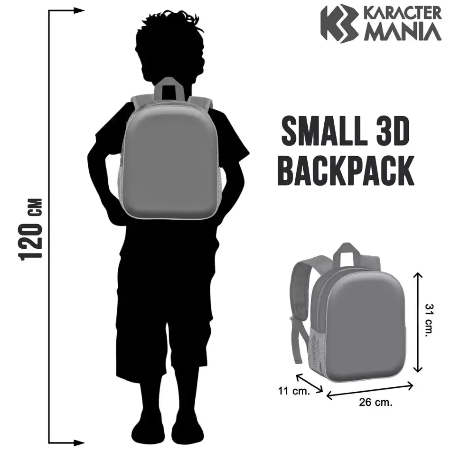 Mochila 3D Elite Sonic Go 31 cm