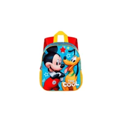 Mochila 3D Pequeña de Mickey Mouse y Pluto