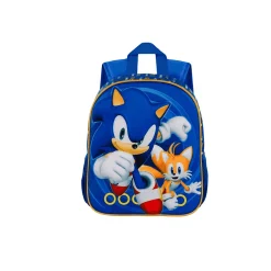 Mochila 3D Pequeña Sonic Tails Multicolor