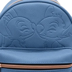 Mochila Disney Stitch Fashion Azul - Diseño Compacto y Divertido