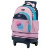 Mochila Escolar Beauty con Carro Fijo Compact Desmontable 2 en 1