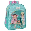 Mochila Escolar Junior Adaptable Rainbow High 'Paradise'