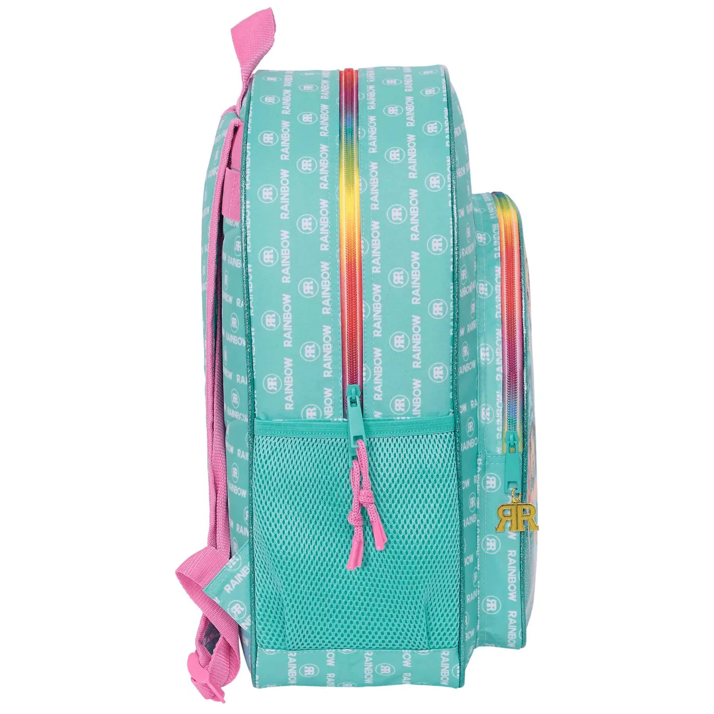 Mochila Escolar Junior Adaptable Rainbow High 'Paradise'