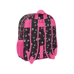 Mochila Escolar Kuromi 38 cm Adaptable a Carro