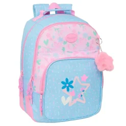 Mochila Escolar Smile Adaptable a Carro 42 cm