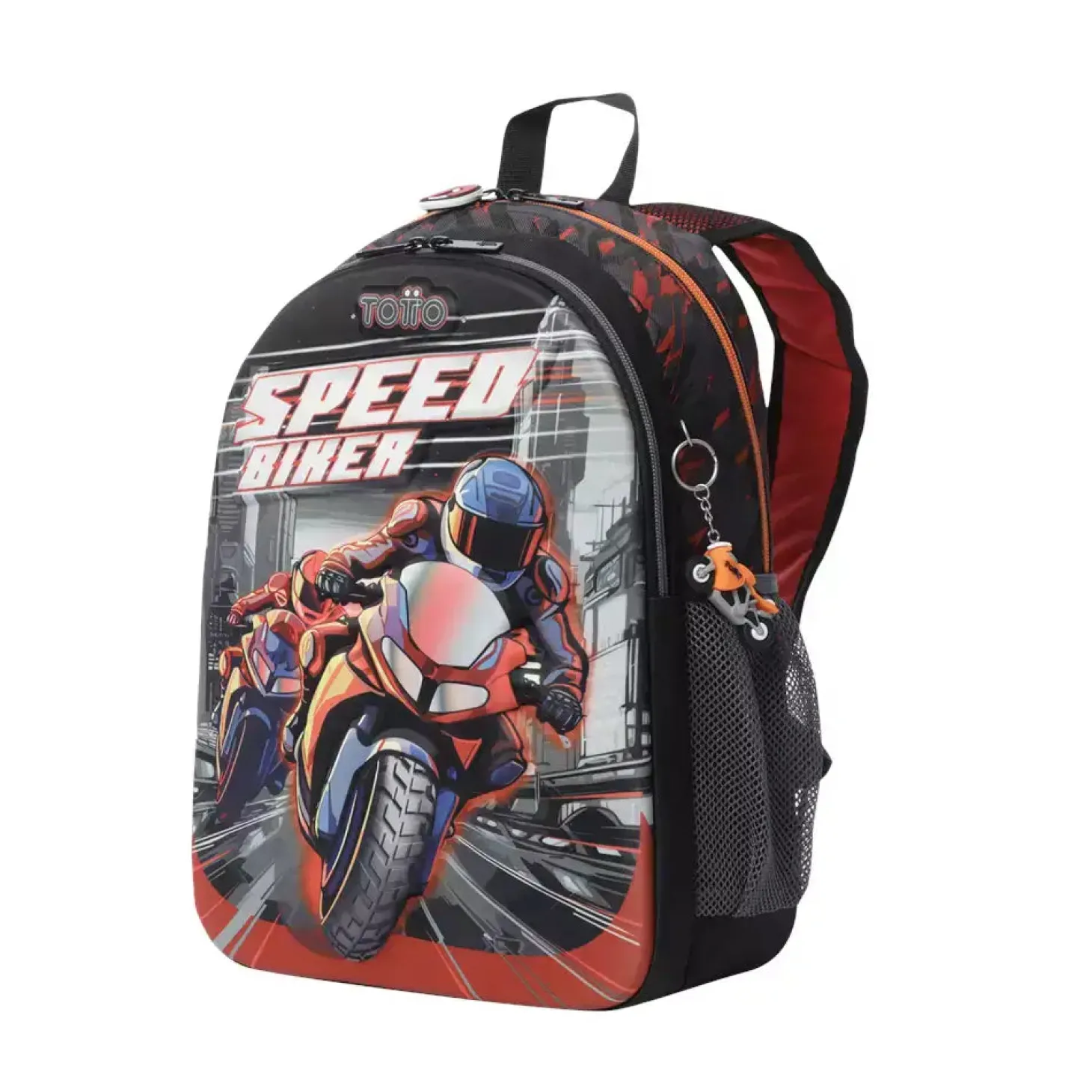 Mochila escolar Totto Speed Biker M 40 cm