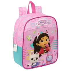 Mochila Gabby 27cm Adaptable: ¡La compañera ideal para las aventuras de tu peque!