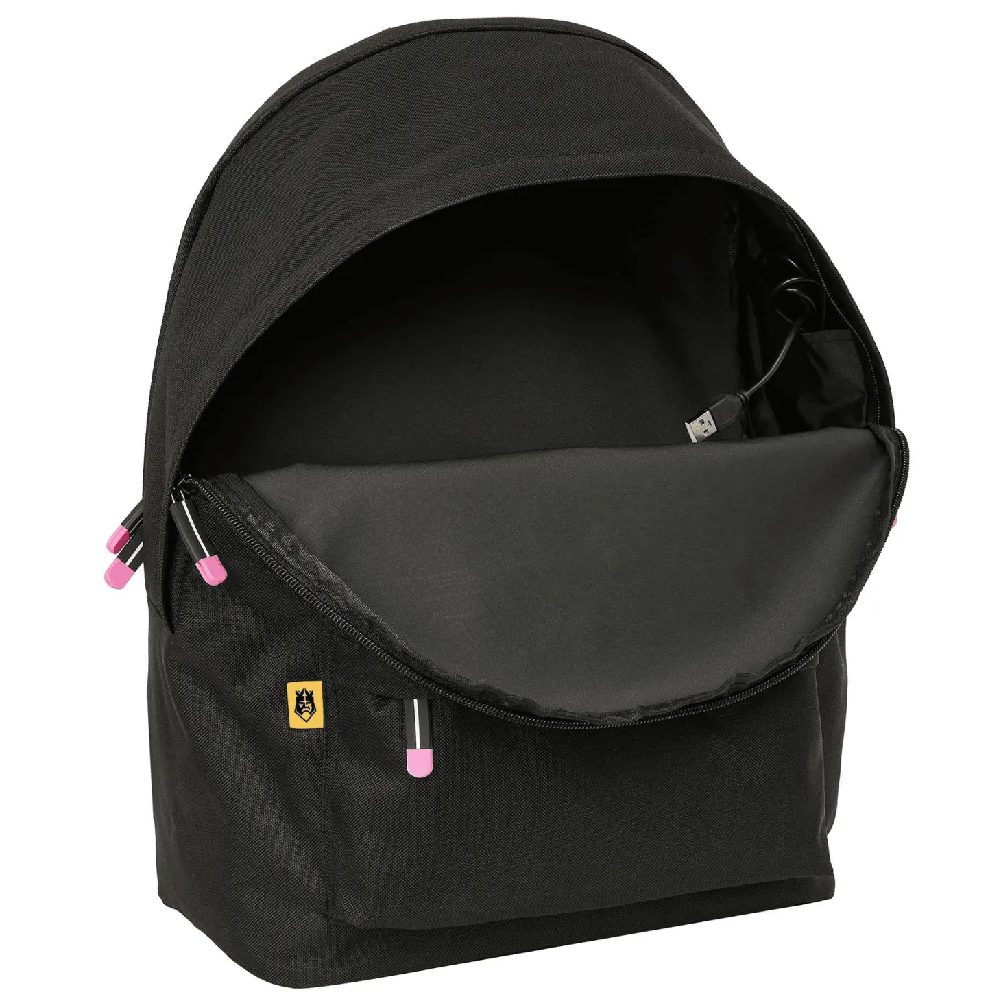 Mochila Porcinos Doble Compartimento para Portátil de 44cm: ¡Ideal para el Regreso a Clases!