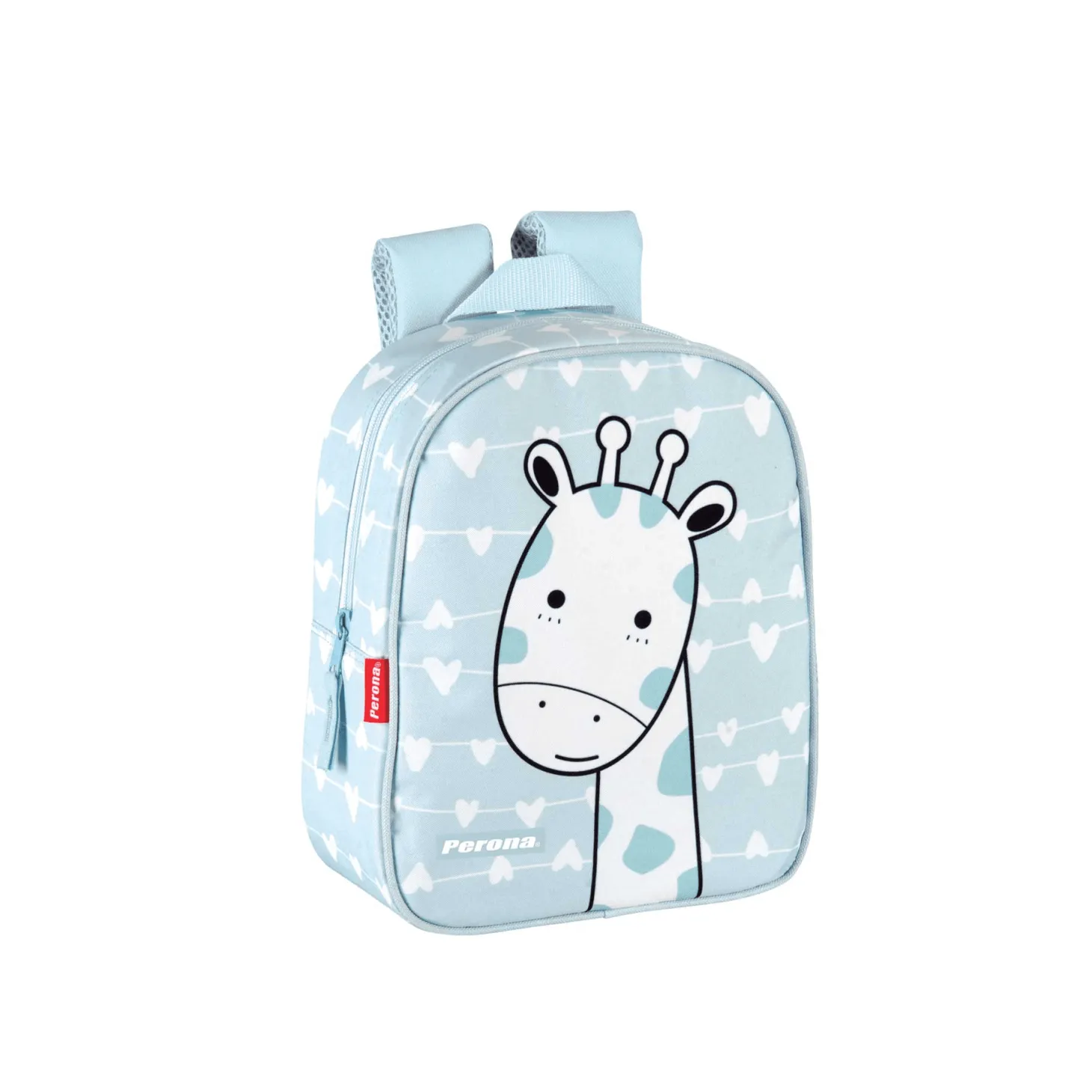 Mochila Preescolar Jirafa Azul