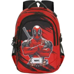 Mochila Running Plus Deadpool Bad 44 cm