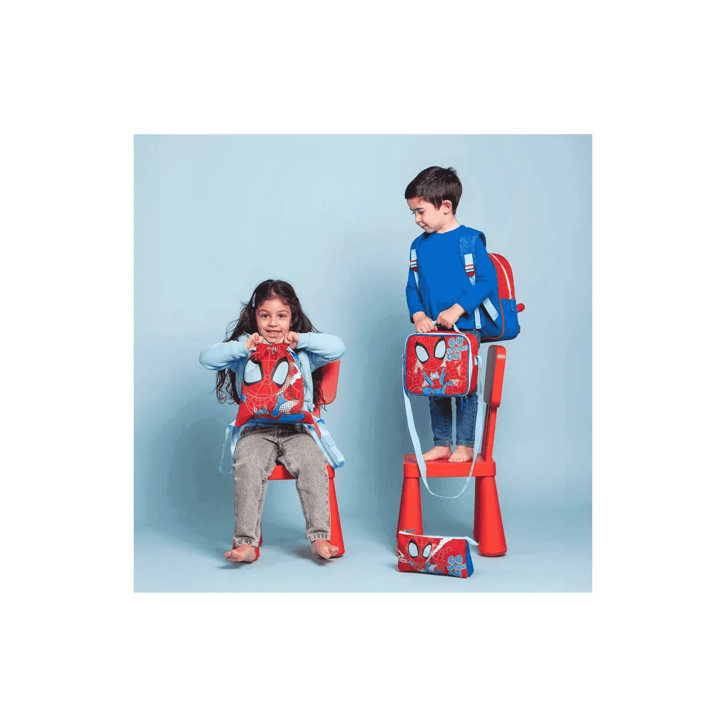 Mochila Saquito Escolar Spidey