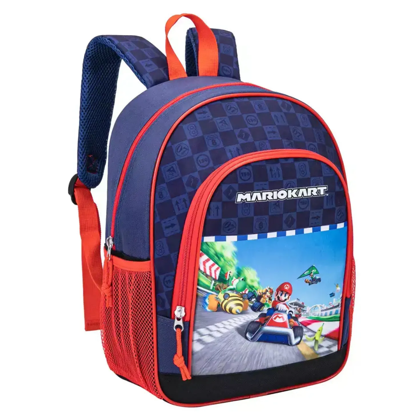 Mochila Super Mario Kart 38 cm adaptable a carro