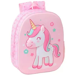 Mochila Unicorn 3D 33 cm