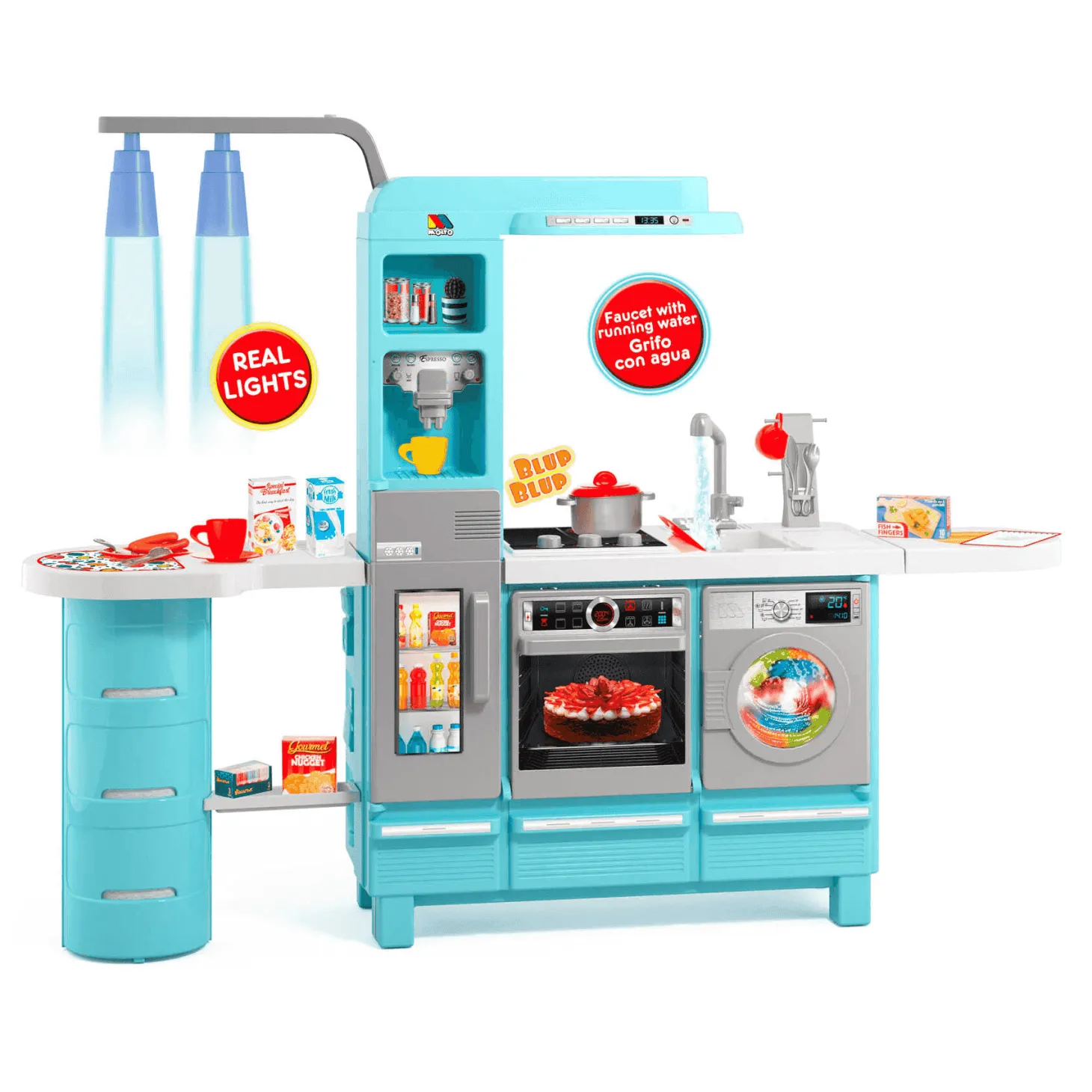 Molto Cocina Gourmet Electrónica Azul