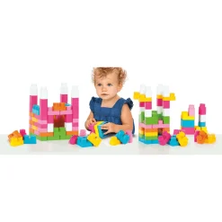 Molto Cubeta 35 Piezas Rosa | Juguete Infantil