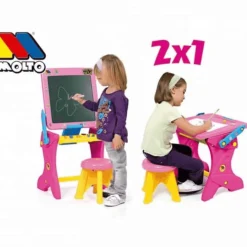 Molto Design Estudio Pizarra y Pupitre Rosa