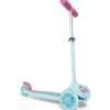Molto Maxi Scooter Rosa Patinete para Niños con Luces