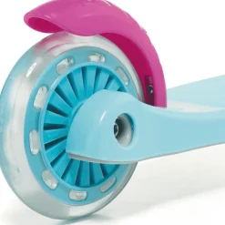 Molto Maxi Scooter Rosa Patinete para Niños con Luces