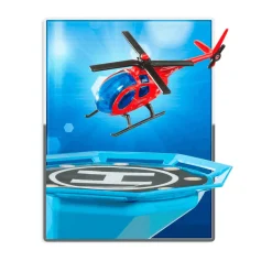 Molto Parquin 4 Plantas + Helicóptero