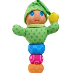 Molto Peluche Gusy Luz dos caras verde| Juguete Infantil