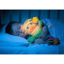 Molto Peluche Gusy Luz dos caras verde| Juguete Infantil