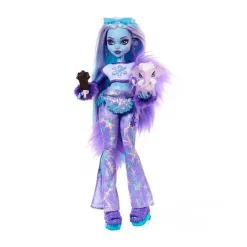Monster High Abbey Bominable Muñeca articulada con mascota y accesorios de moda