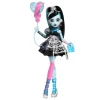 Monster High Cumplespantos Frankie Stein – Muñeca de fiesta con look electrizante