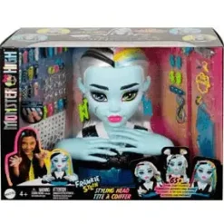 Monster High Frankie Stein Styling Head – Más de 65 accesorios