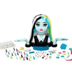 Monster High Frankie Stein Styling Head – Más de 65 accesorios