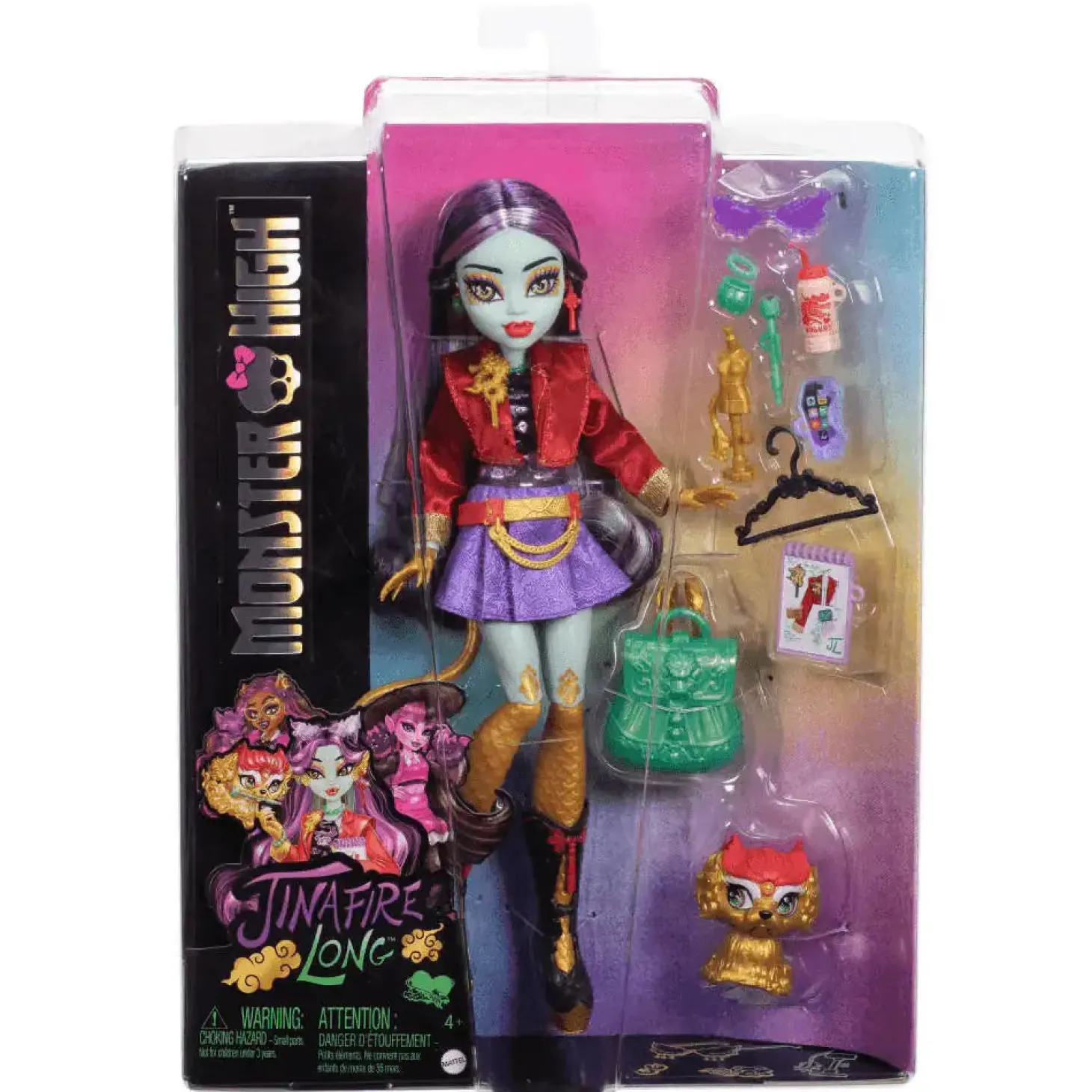 Monster High JINAFIRE LONG Muñeca - Juguete de Monster High
