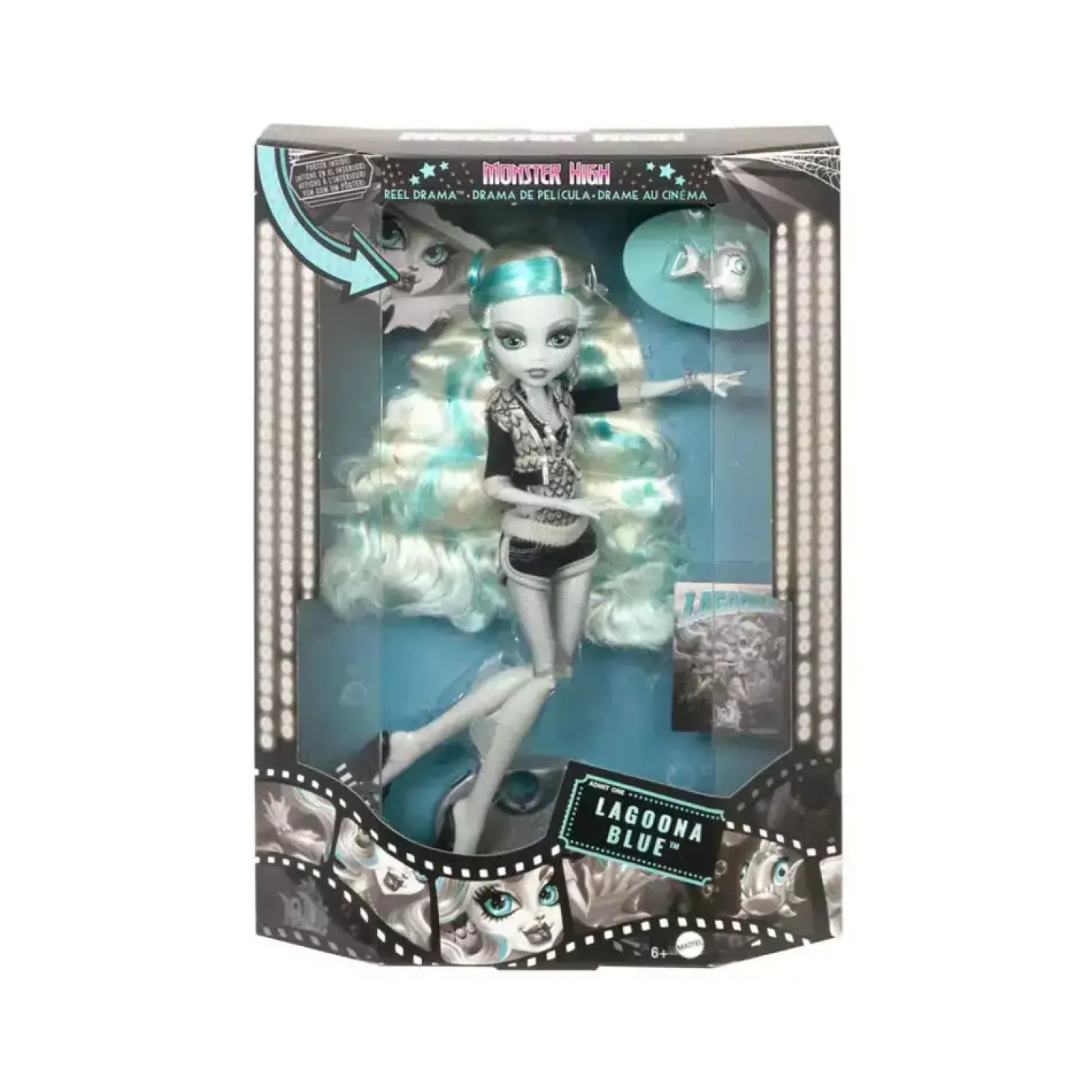 Monster High Lagoona Blue Reel Drama