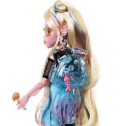 Monster High Muñeca Lagoona Blue de Monster High con Mascota Neptuna y Accesorios
