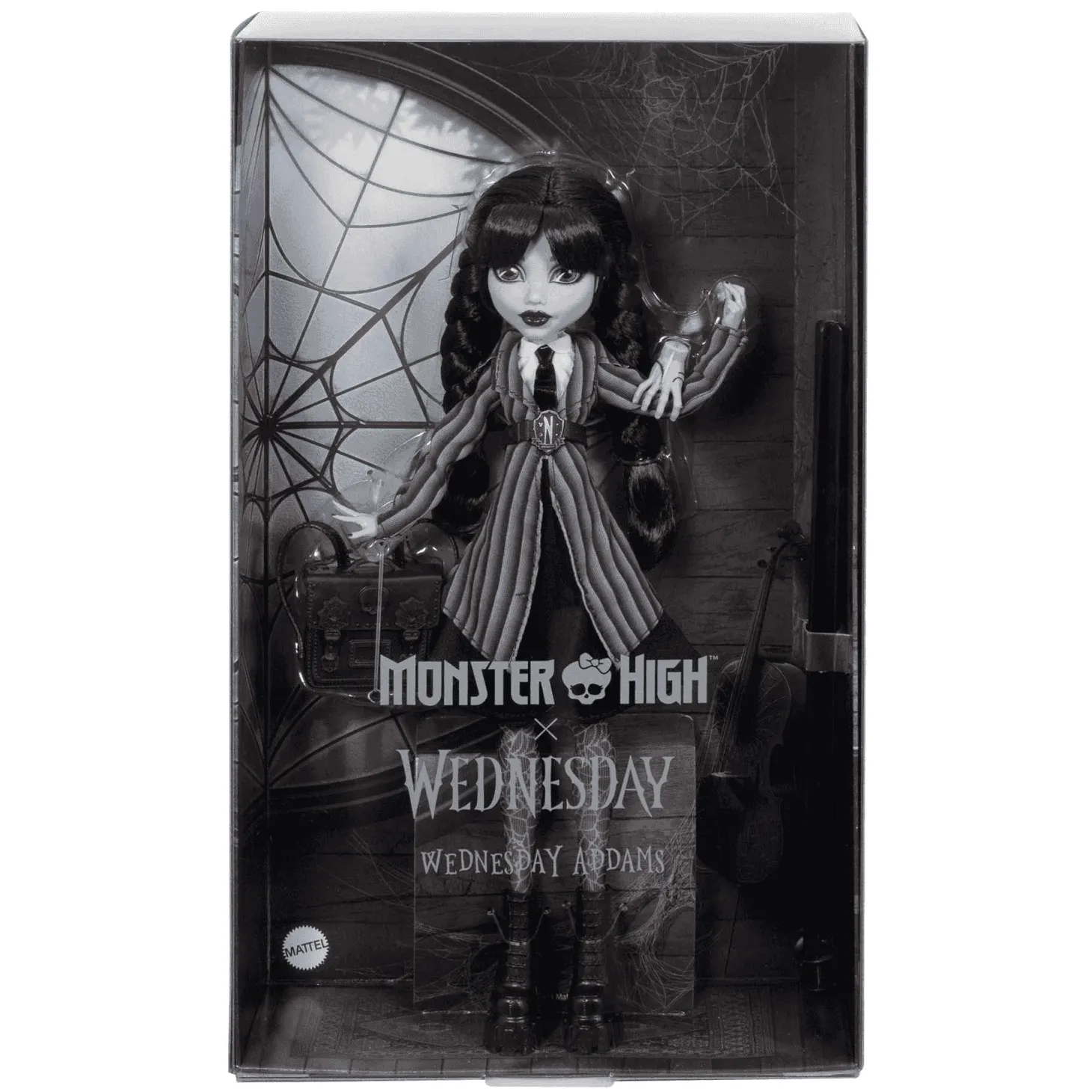 Monster High Muñeca Miércoles Addams de Monster High x Miércoles