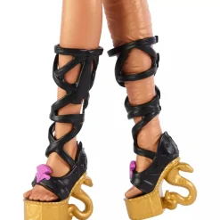 Monster High Nefera De Nile – Muñeca con mascota Lavish y 7 accesorios