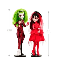 Monster High Skullector - Pack de 2 Muñecos Bitelchús y Lydia Deetz