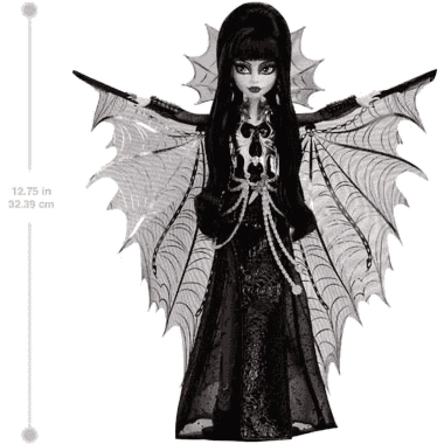 Monster High Skullector Elvira, Mistress of the Dark – Muñeca Coleccionista