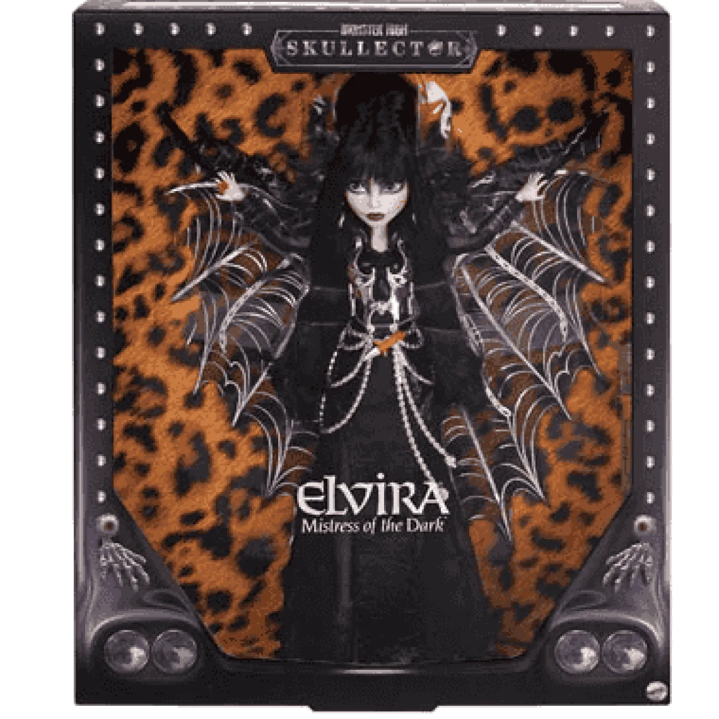 Monster High Skullector Elvira, Mistress of the Dark – Muñeca Coleccionista