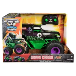 Monster Jam RC Smash & Bash Grave Digger 1:15