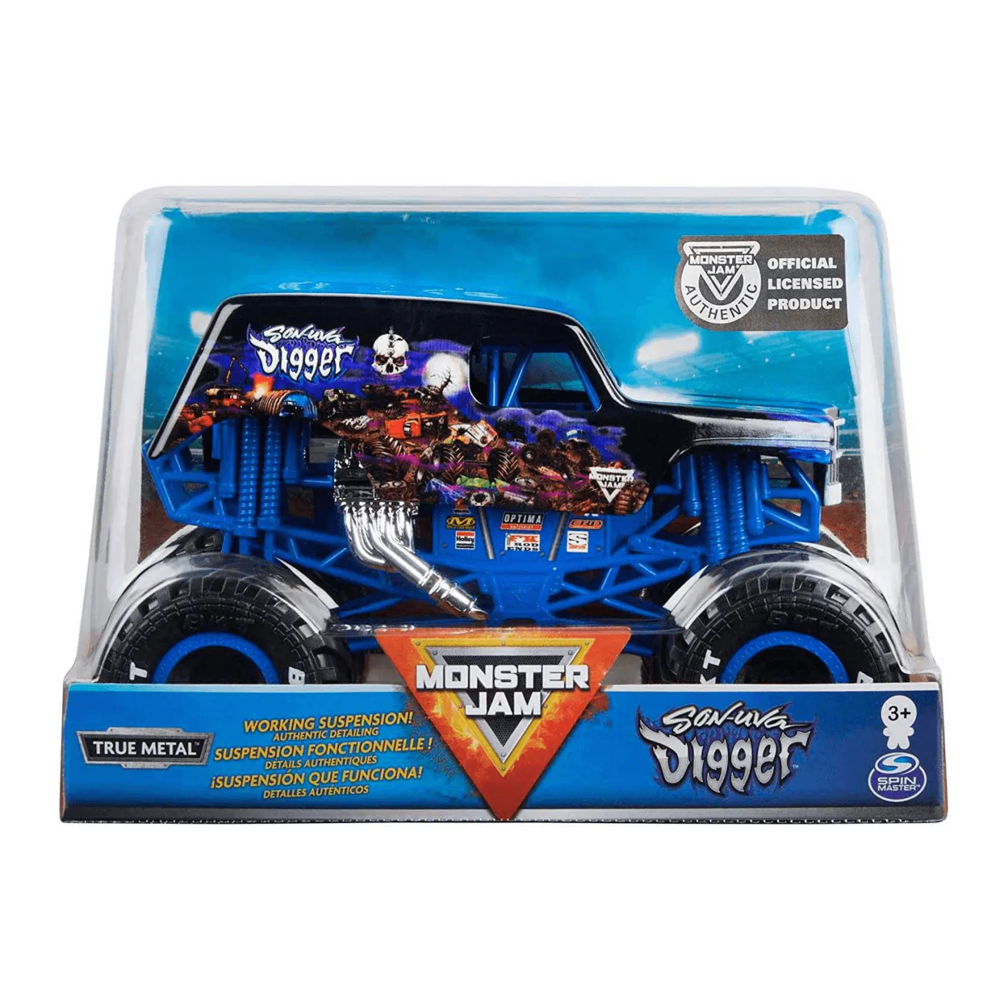 Monster Jam Sonuva Digger C6 1:24