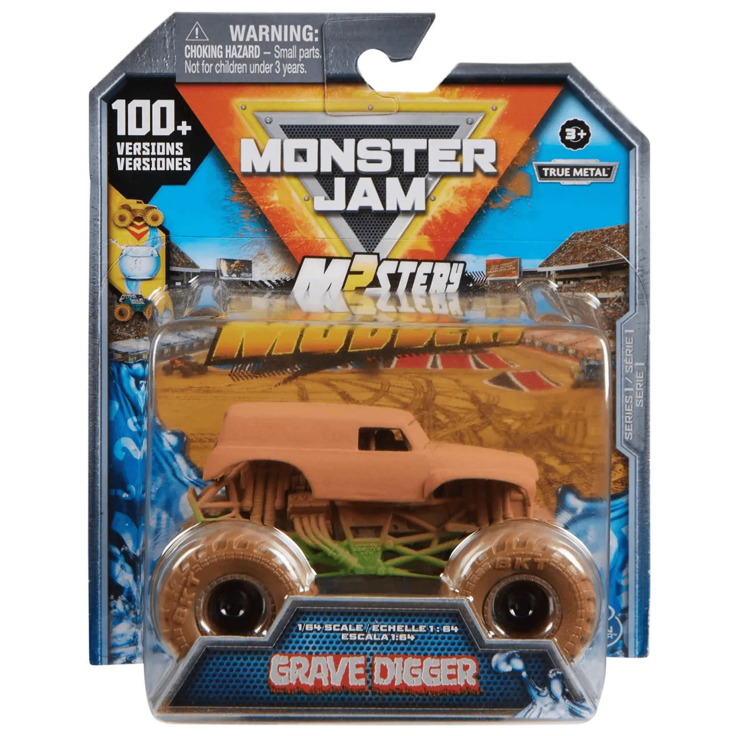 Monster Jam Vehículo Mistery Mudders Escala 1:64